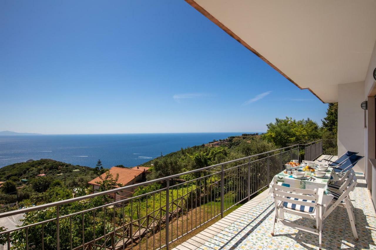 Geca'S House - Panoramic Sea View Studio Massa Lubrense Eksteriør bilde