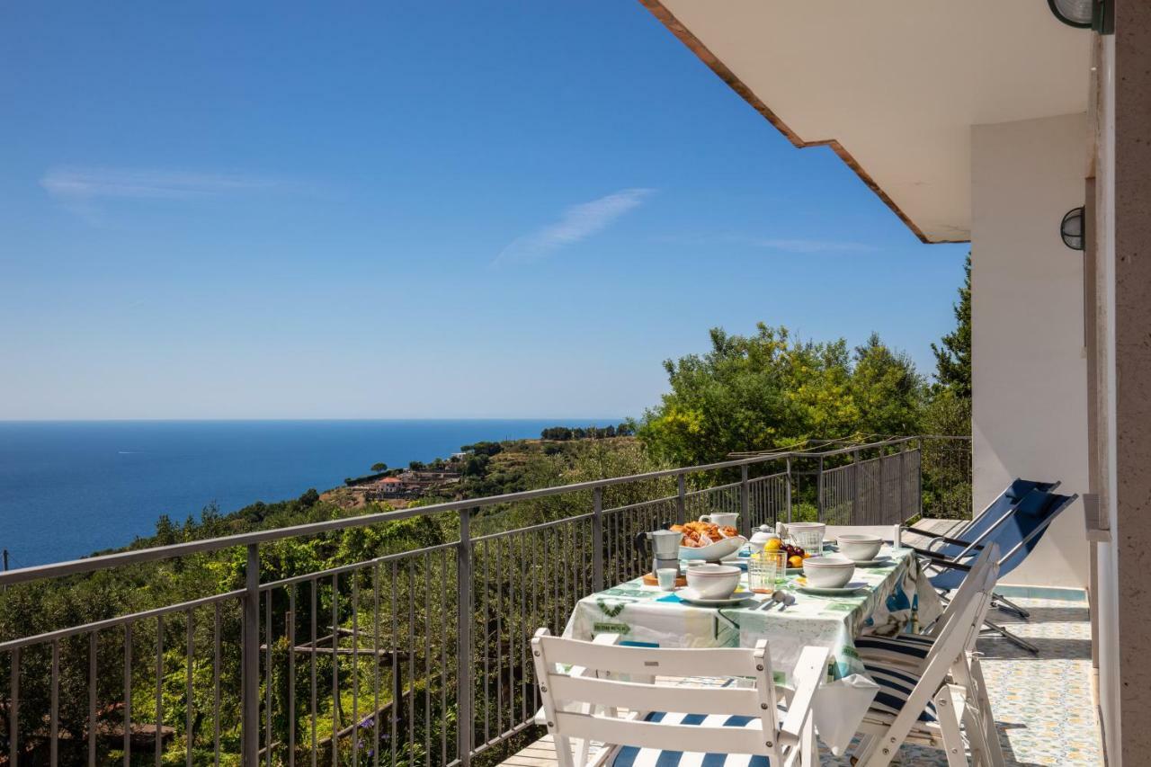 Geca'S House - Panoramic Sea View Studio Massa Lubrense Eksteriør bilde