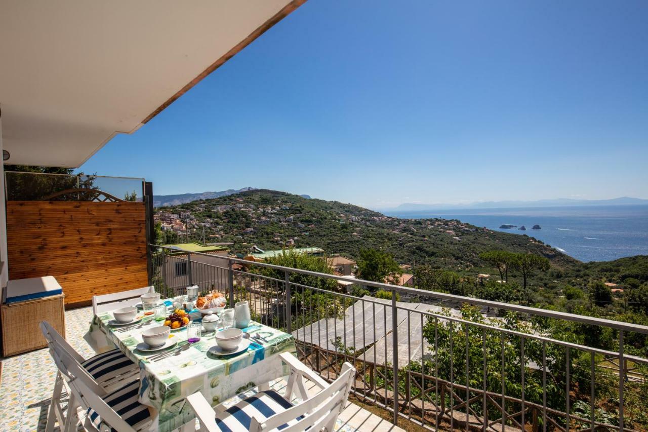 Geca'S House - Panoramic Sea View Studio Massa Lubrense Eksteriør bilde